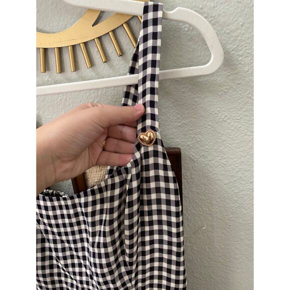 Reformation 6 Tai Gingham Mini Dress - Picture 5 of 8